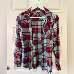 Columbia Sportswear Company Plaid Flannel Shirt – Size Small